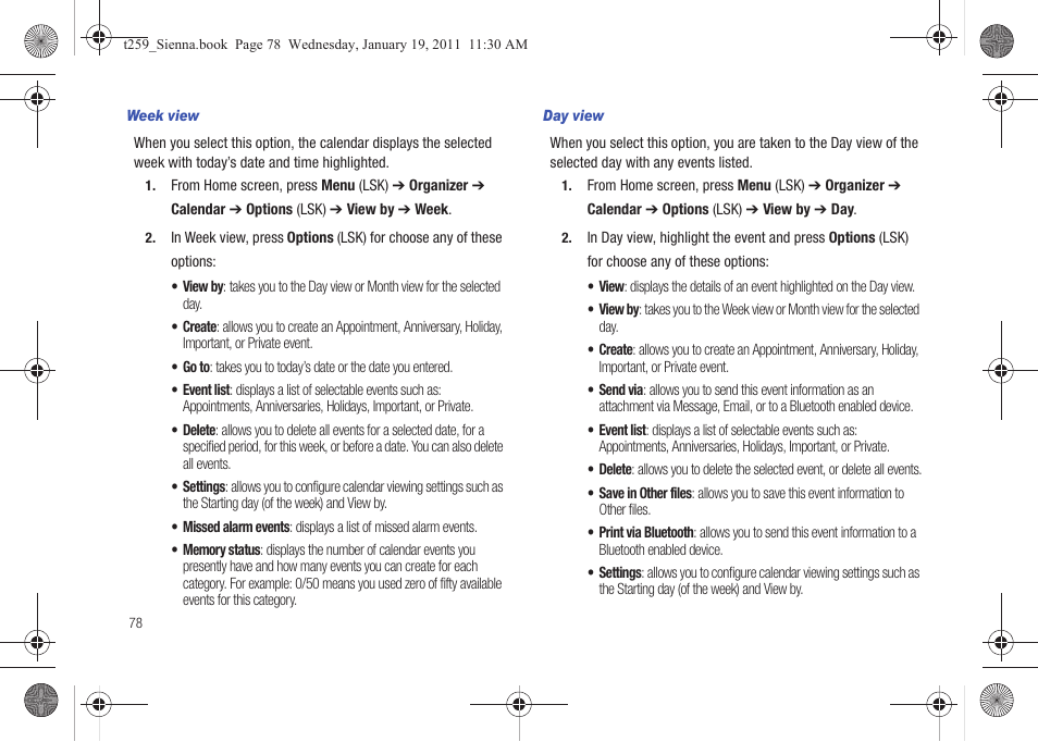 Samsung SGH-T259HBBTMB User Manual | Page 82 / 155