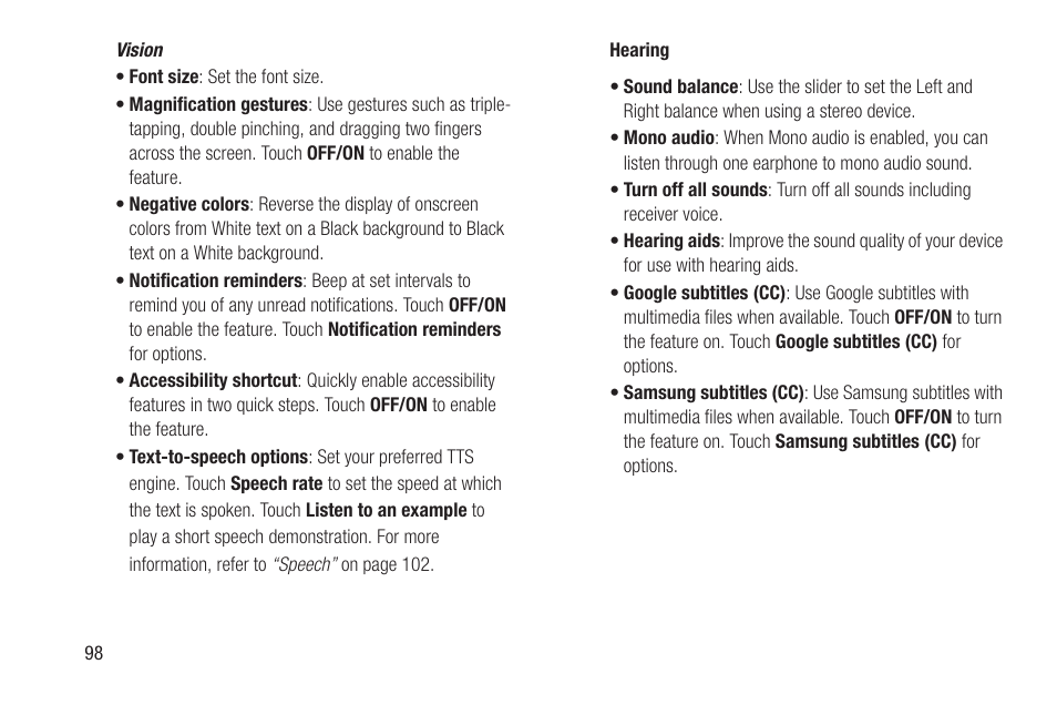 Samsung SM-T537RYKAUSC User Manual | Page 104 / 126