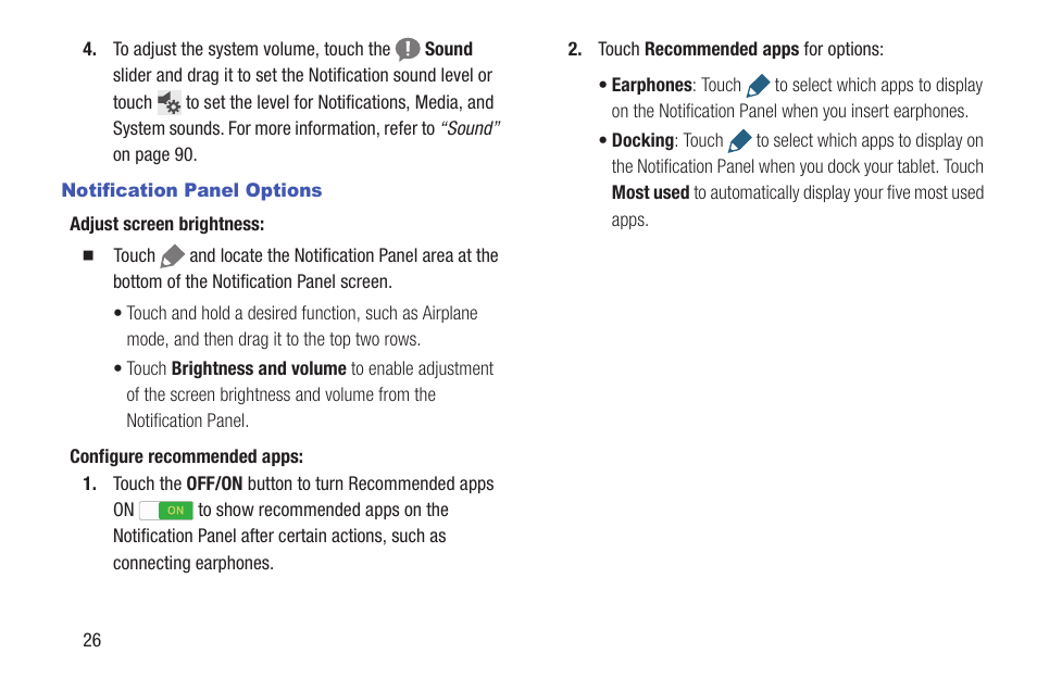 Samsung SM-T537RYKAUSC User Manual | Page 32 / 126