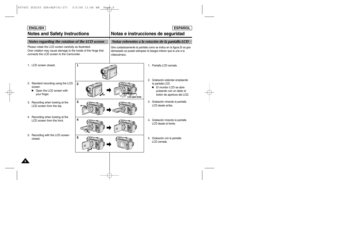 Samsung SC-D105-AFS User Manual | Page 6 / 107