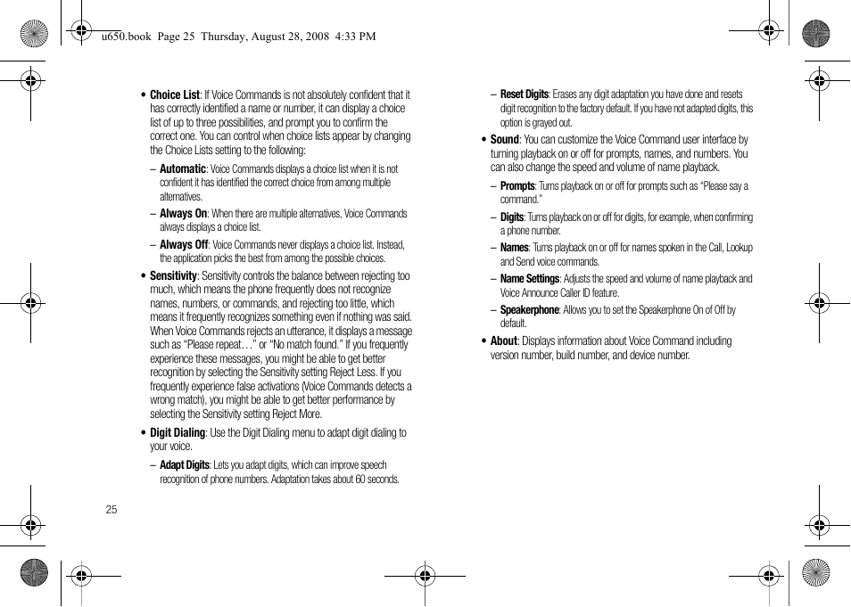 Samsung SCH-U650PSAVZW User Manual | Page 28 / 156