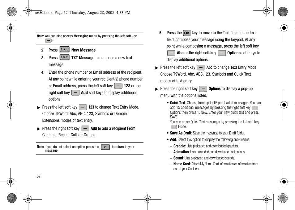 Samsung SCH-U650PSAVZW User Manual | Page 60 / 156