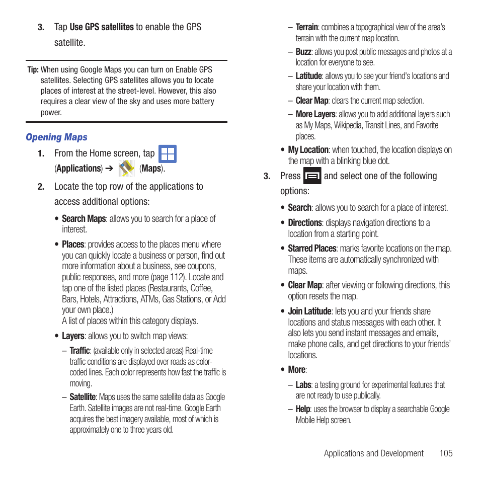 Samsung SGH-T499MAWTMB User Manual | Page 109 / 195