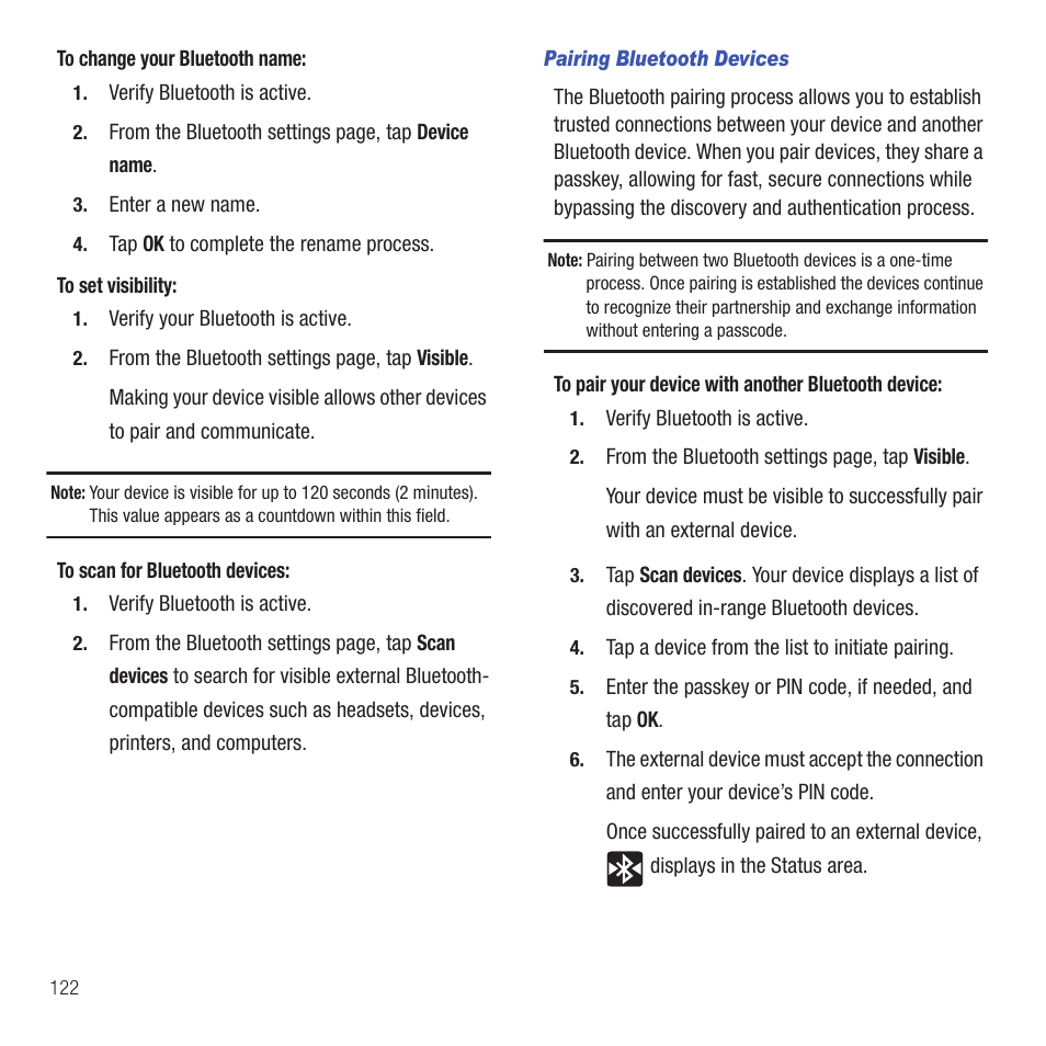 Samsung SGH-T499MAWTMB User Manual | Page 126 / 195