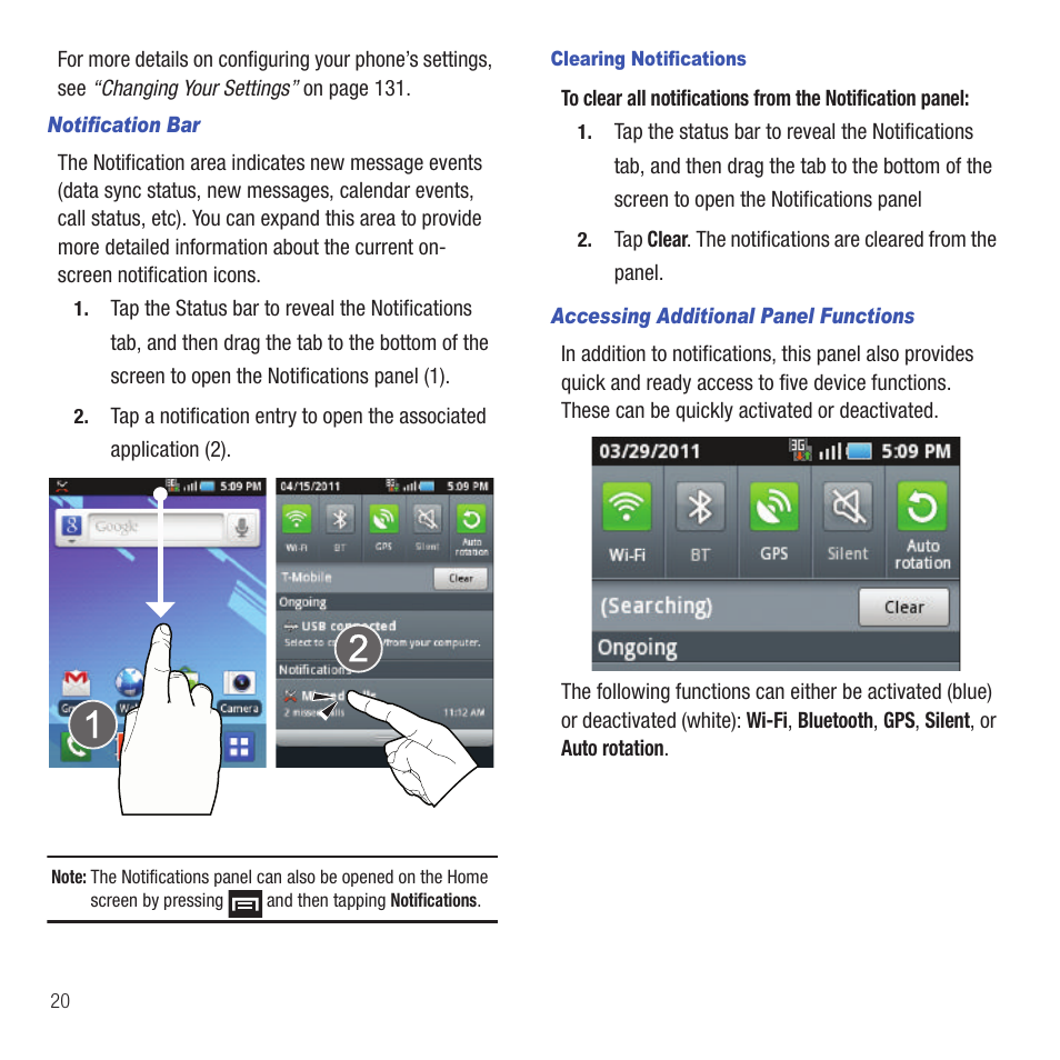 Samsung SGH-T499MAWTMB User Manual | Page 24 / 195