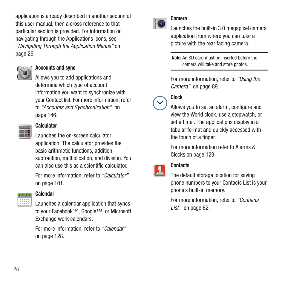 Samsung SGH-T499MAWTMB User Manual | Page 32 / 195