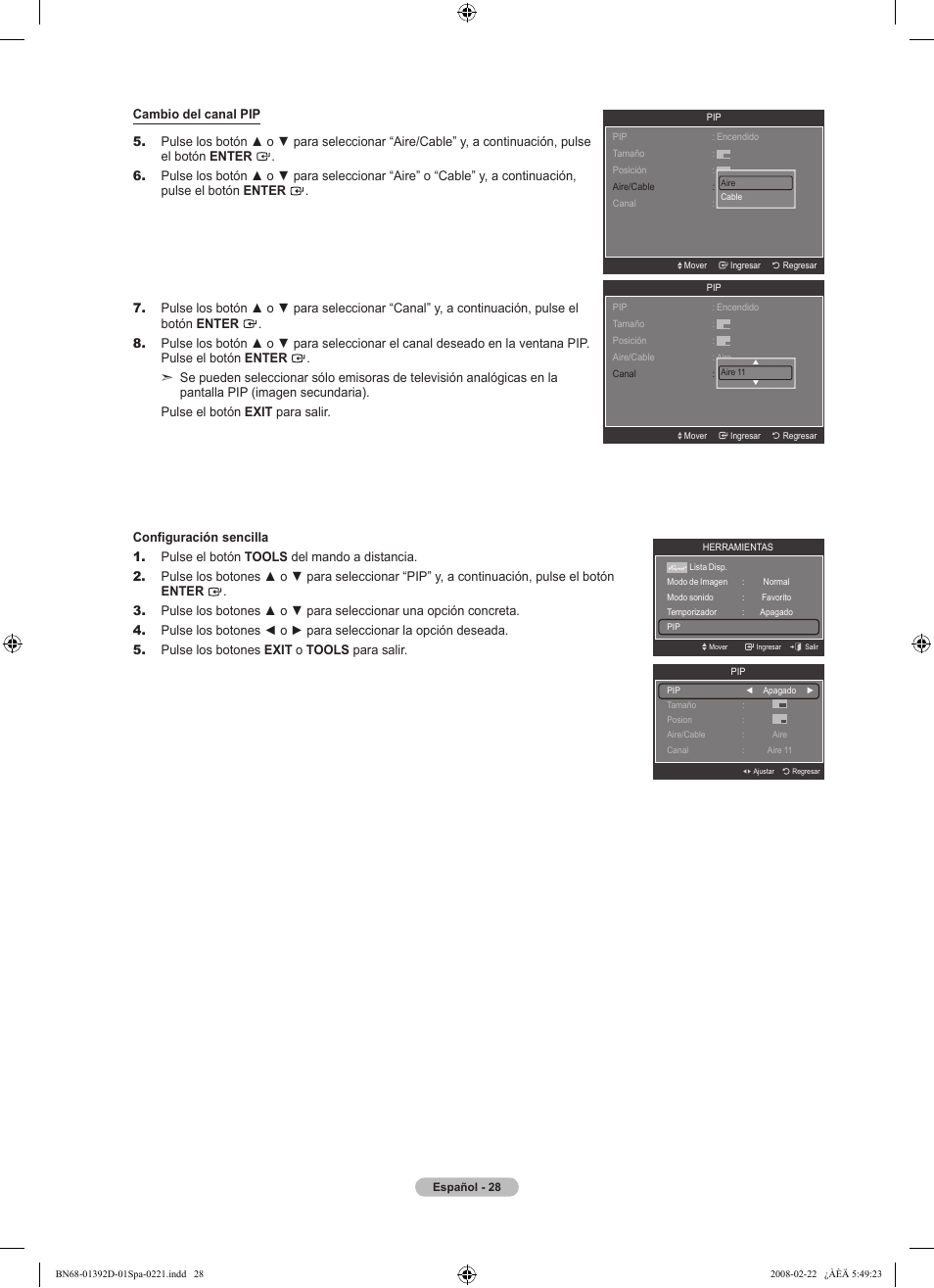 Samsung LN40A530P1FXZA User Manual | Page 114 / 161