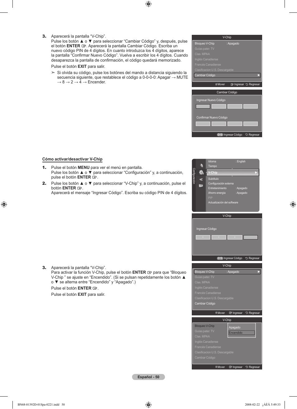 Samsung LN40A530P1FXZA User Manual | Page 136 / 161