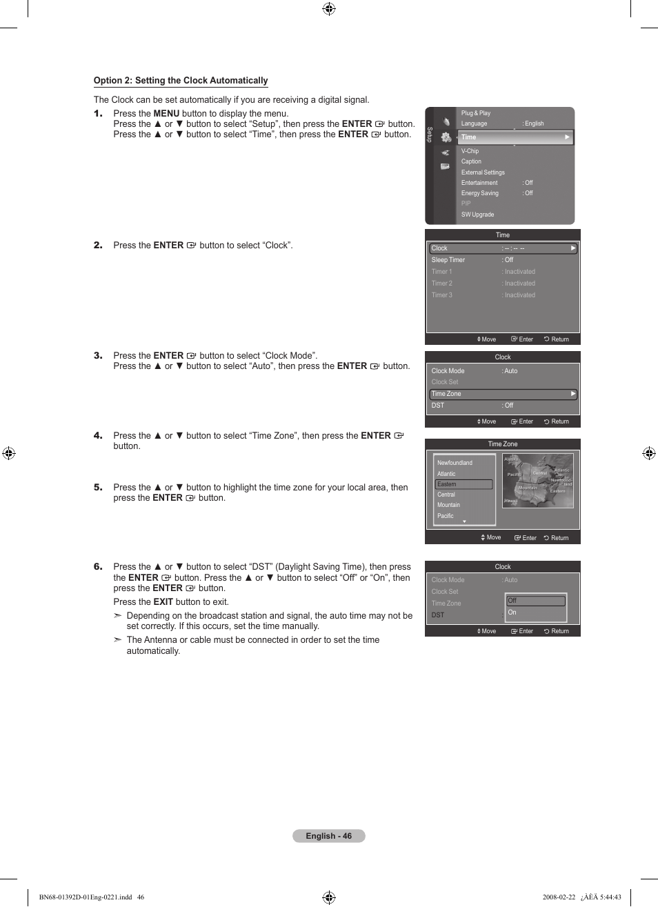 Samsung LN40A530P1FXZA User Manual | Page 48 / 161