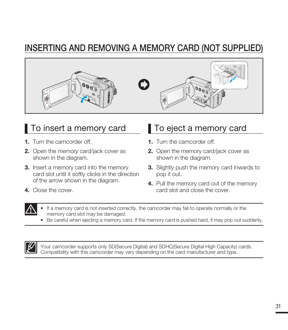 Samsung SMX-F40RN-XAA User Manual | Page 43 / 131