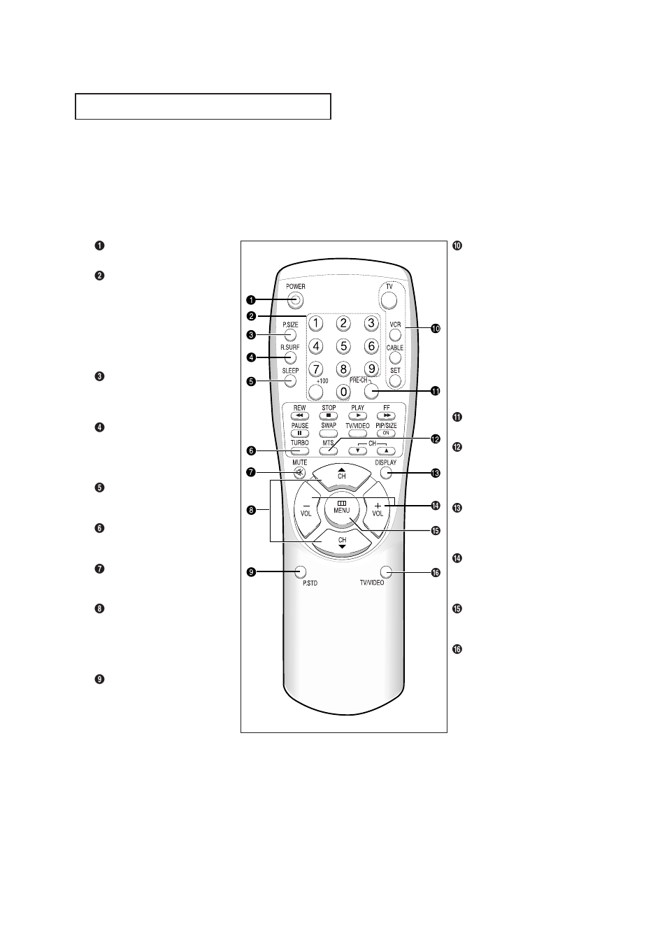 Samsung TXN2030FBX-XAA User Manual | Page 12 / 58