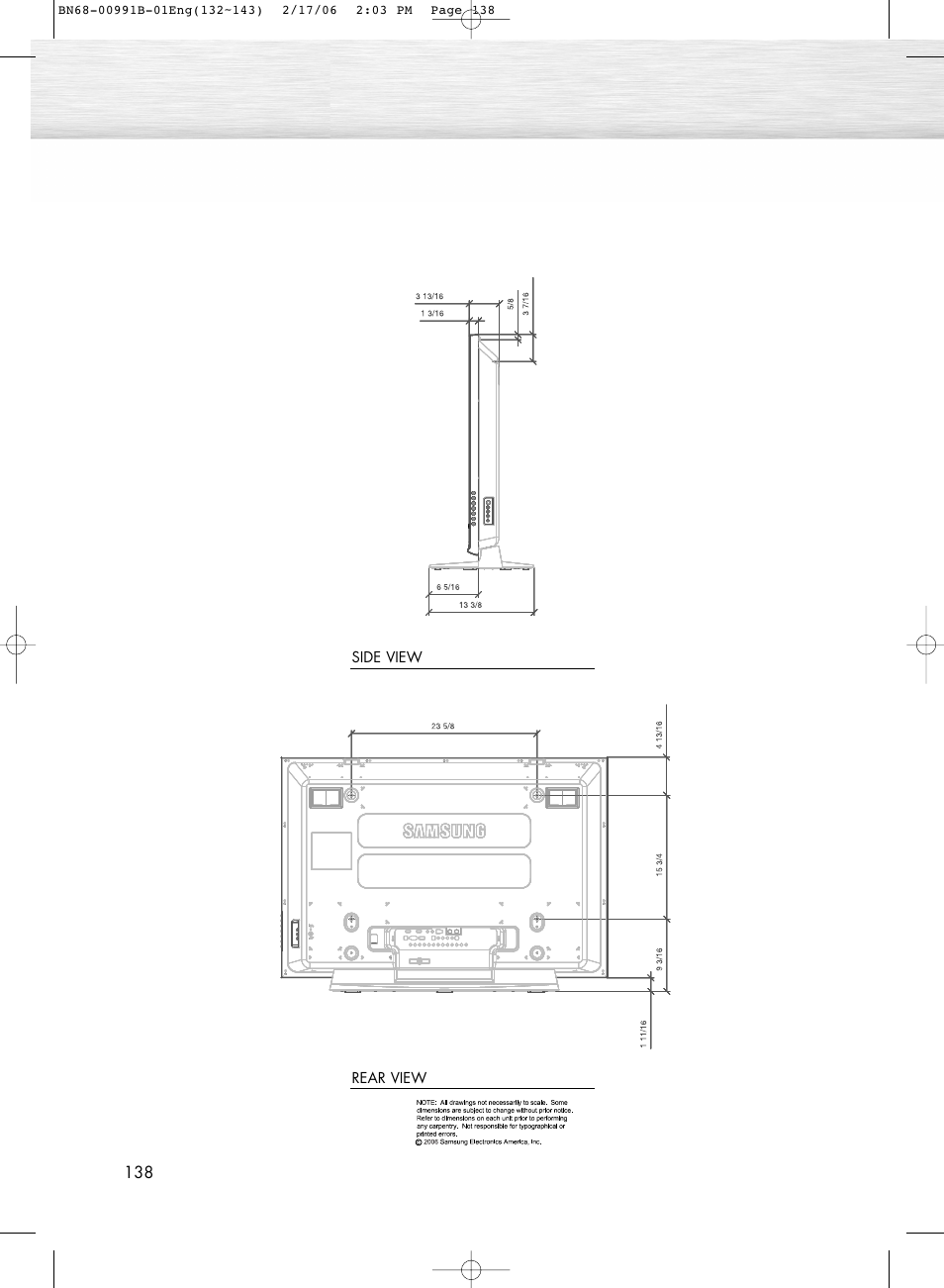 Samsung HPS4253X-XAC User Manual | Page 138 / 144
