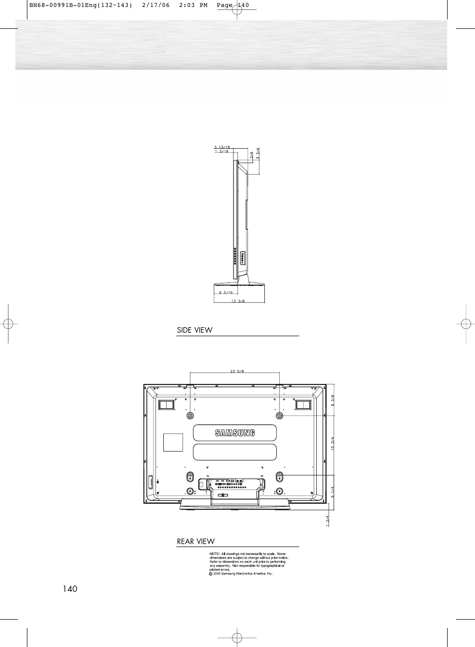 Samsung HPS4253X-XAC User Manual | Page 140 / 144
