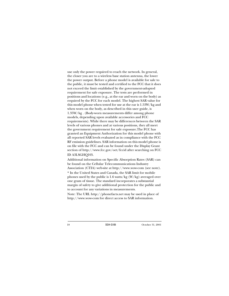 Samsung SWGQ105SV-XAR User Manual | Page 10 / 118