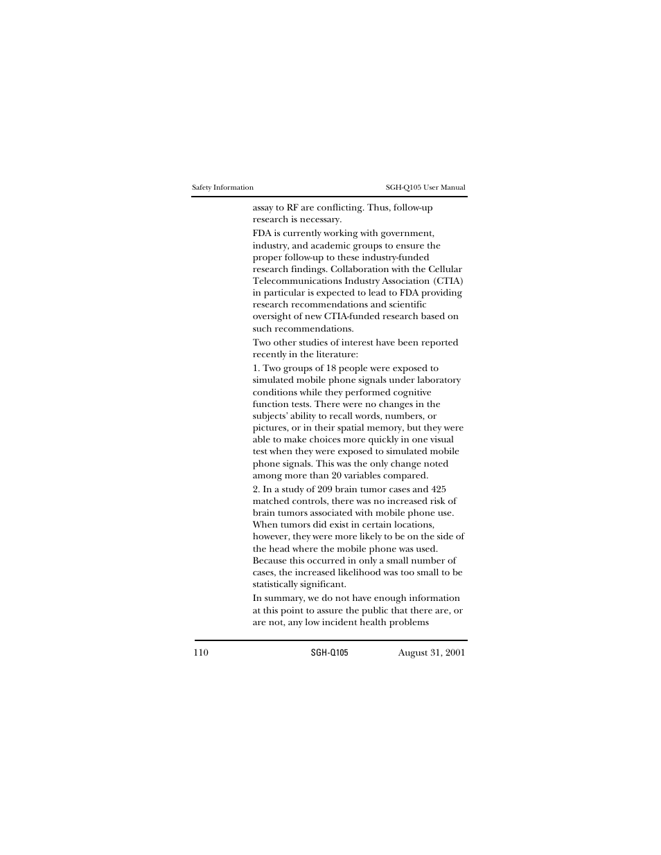 Samsung SWGQ105SV-XAR User Manual | Page 110 / 118