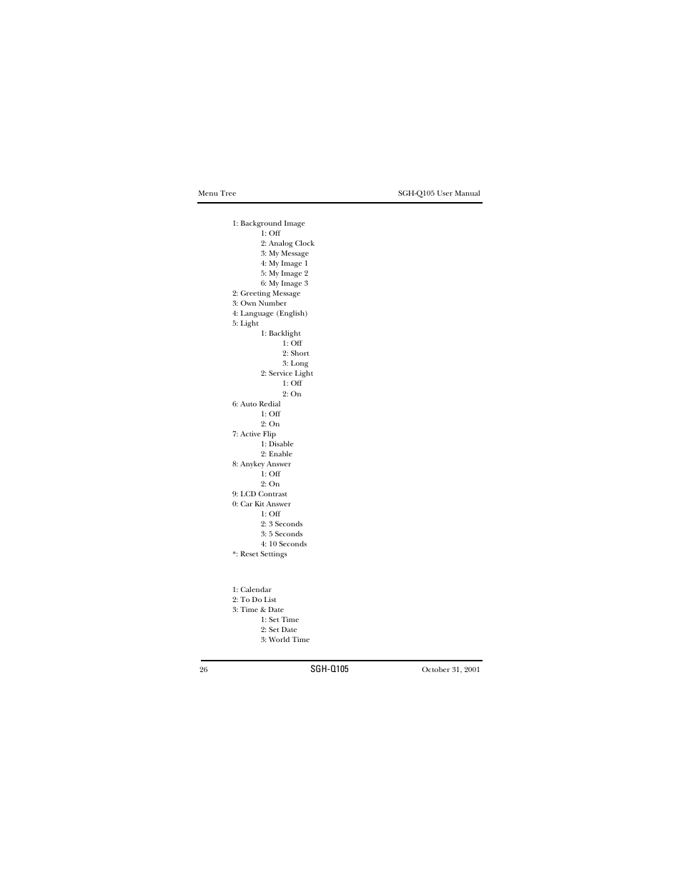 Samsung SWGQ105SV-XAR User Manual | Page 26 / 118