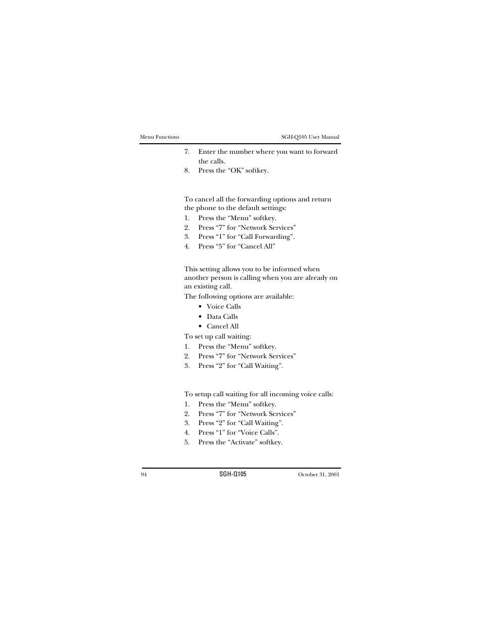Samsung SWGQ105SV-XAR User Manual | Page 94 / 118