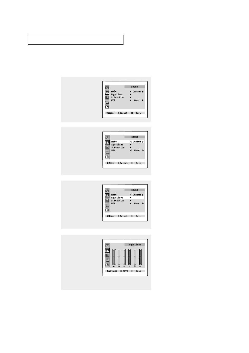 Customizing the sound | Samsung TXM3298HFX-XAA User Manual | Page 40 / 74