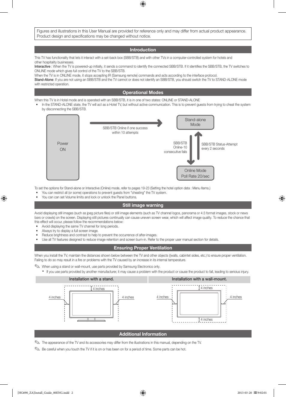 Samsung HG55NB690QFXZA User Manual | Page 2 / 48