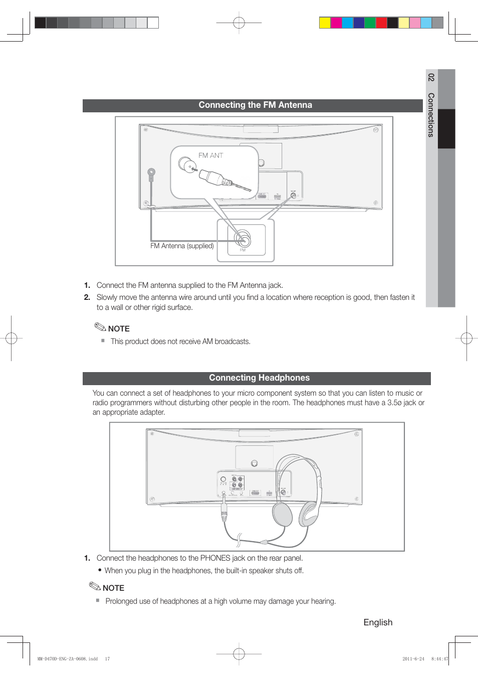 Samsung MM-D470D-ZA User Manual | Page 17 / 41