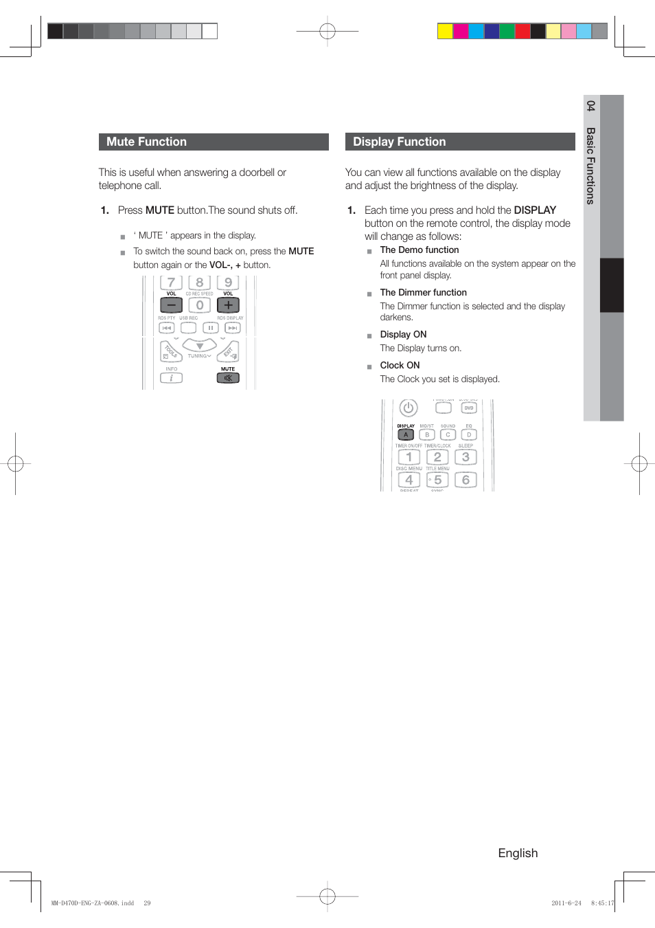 Samsung MM-D470D-ZA User Manual | Page 29 / 41