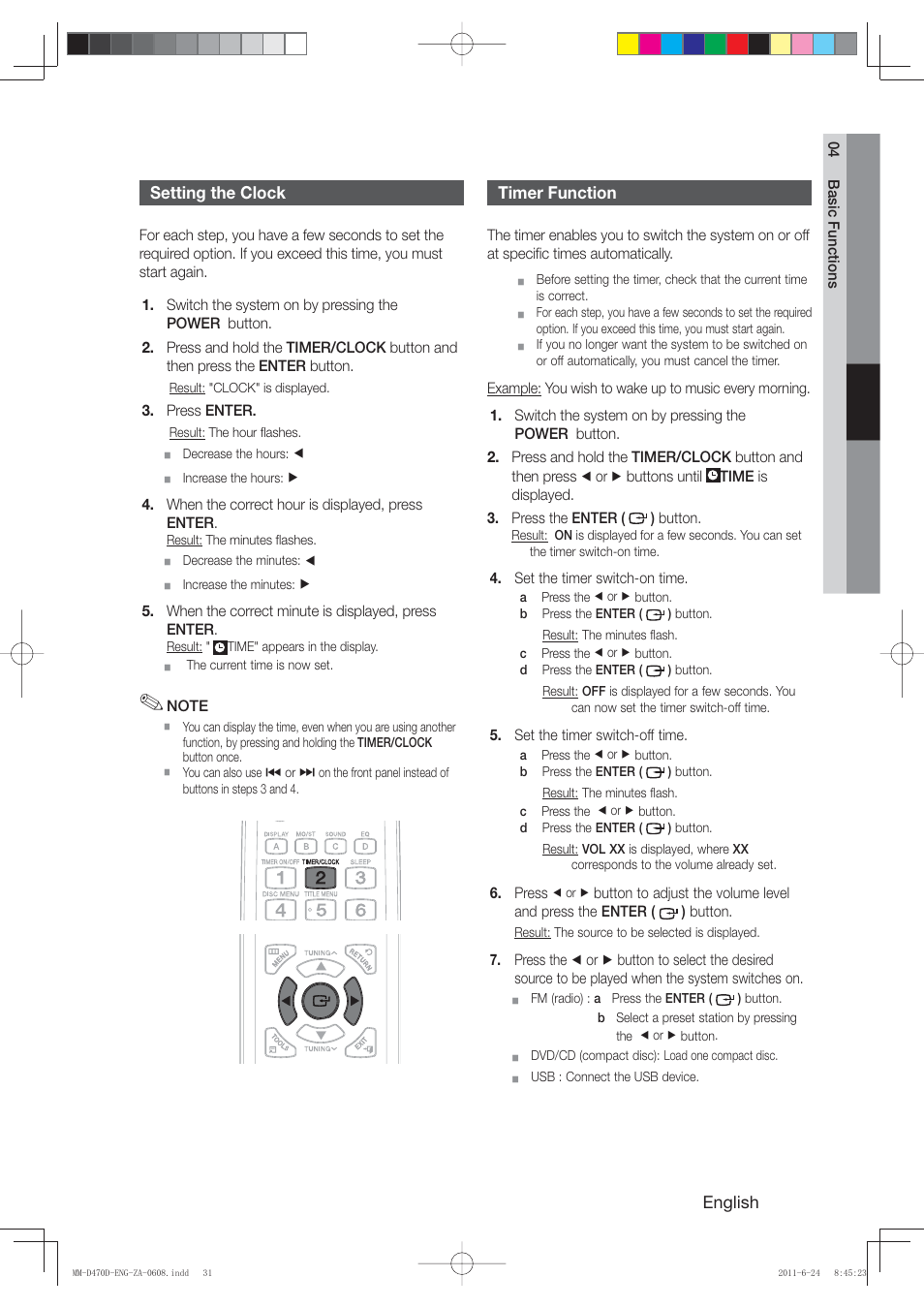 Samsung MM-D470D-ZA User Manual | Page 31 / 41
