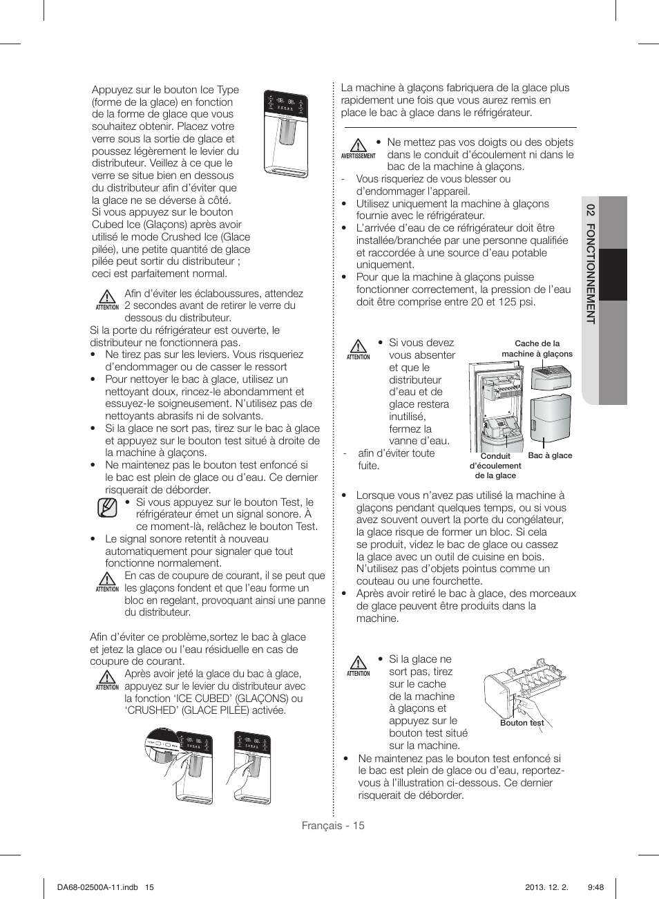 Samsung RSG307AABP-XAA User Manual | Page 59 / 64