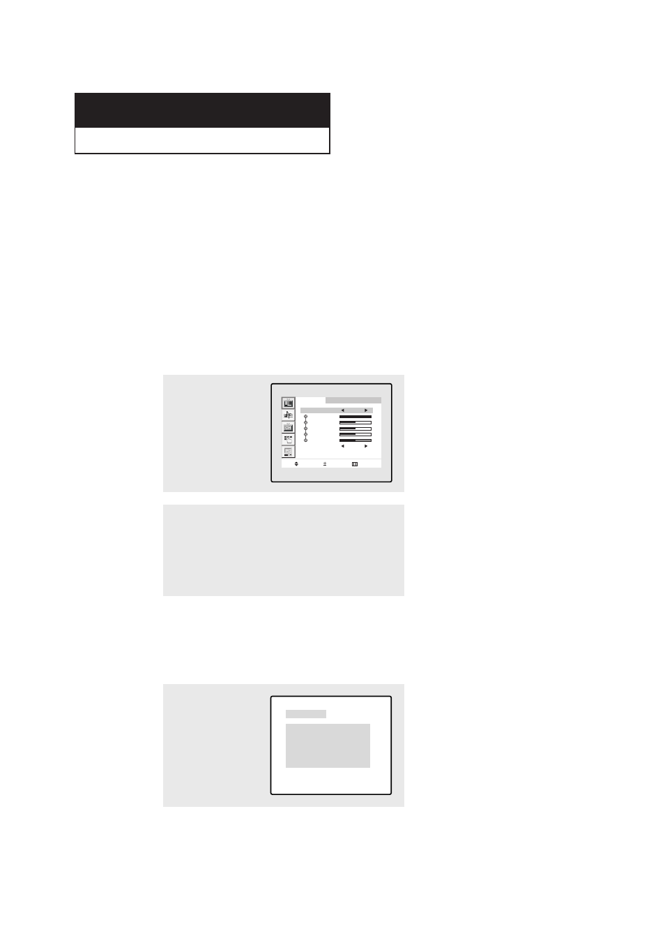 Turning the tv on and off, Viewing the menus and on-screen displays | Samsung LTM1555BX-XAA User Manual | Page 20 / 61