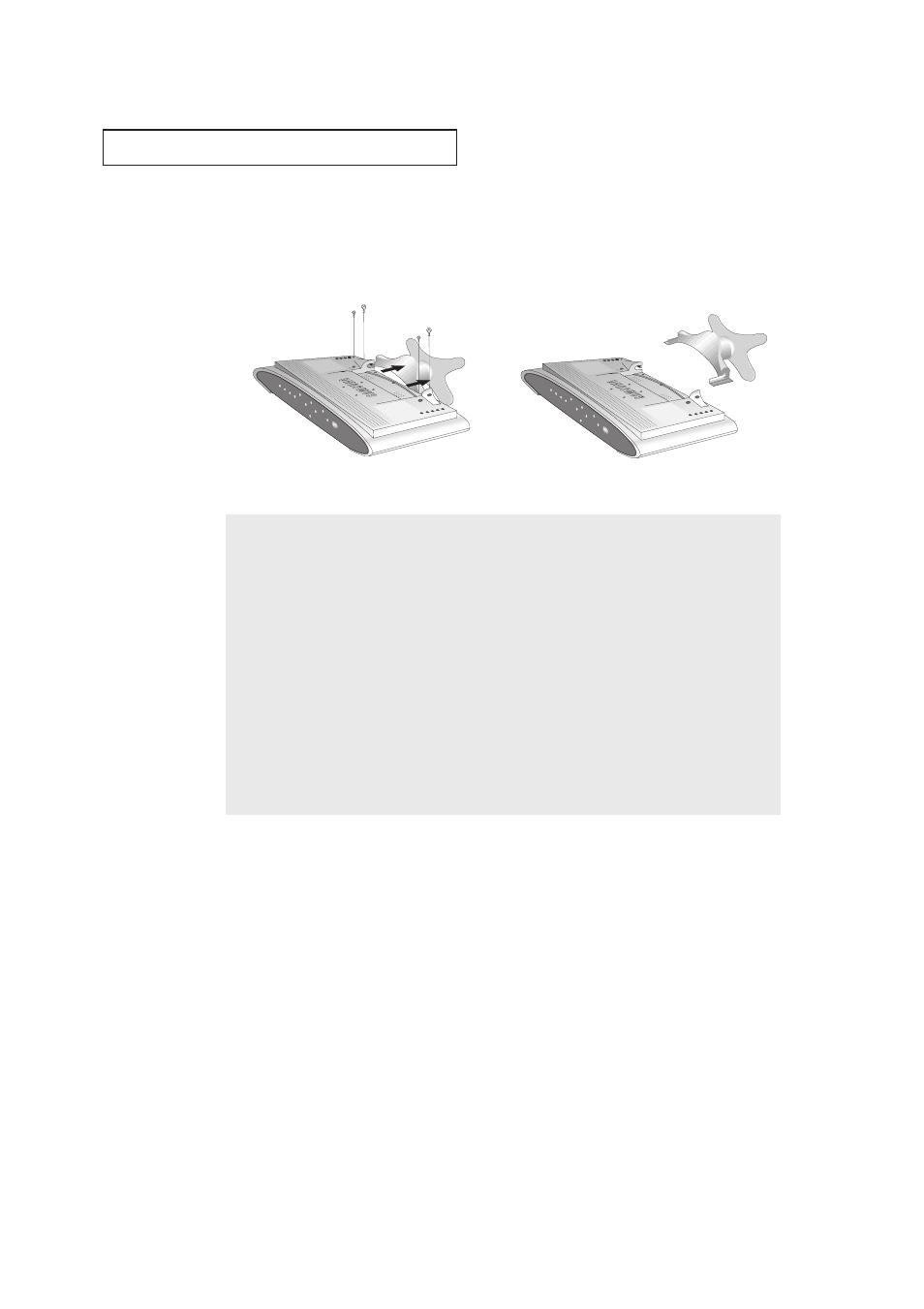 Attaching a wall or arm mounting device | Samsung LTM1555BX-XAA User Manual | Page 55 / 61