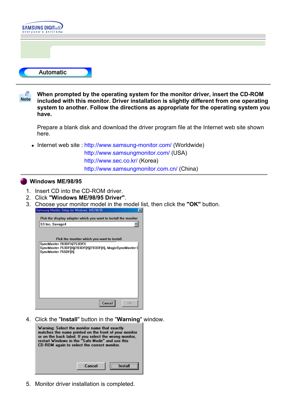 Samsung AV17LS7L User Manual | Page 15 / 64
