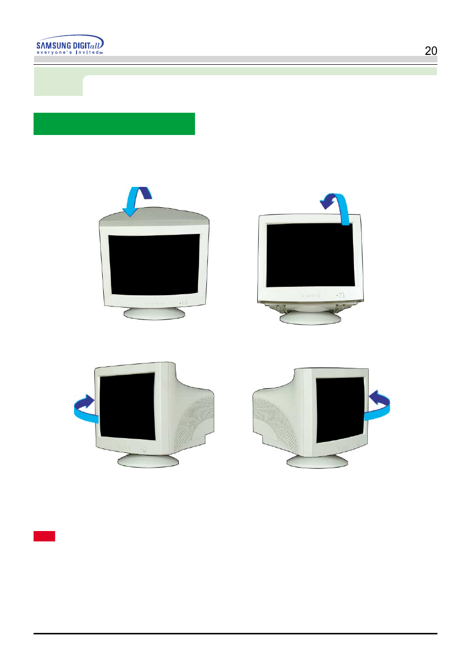 Tilt/swivel base installation | Samsung AV17LS7L User Manual | Page 22 / 64
