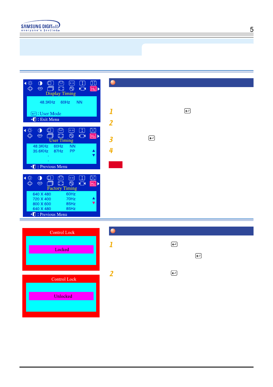 Menu how to adjust | Samsung AV17LS7L User Manual | Page 37 / 64