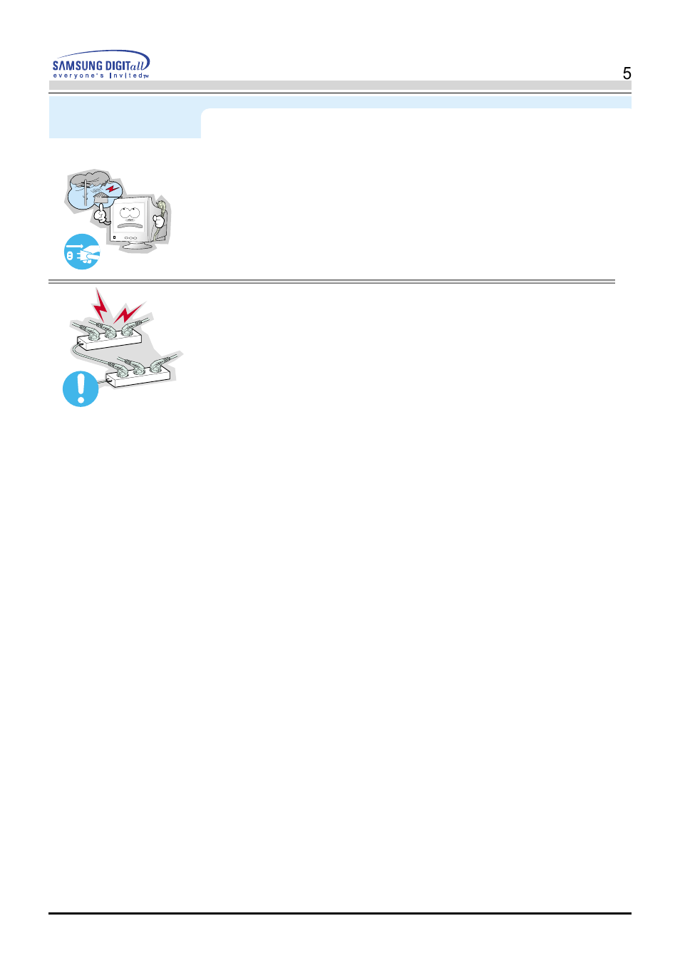 Safety instructions | Samsung AV17LS7L User Manual | Page 5 / 64