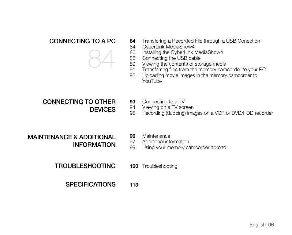 Samsung SC-MX20E-QVC User Manual | Page 16 / 125