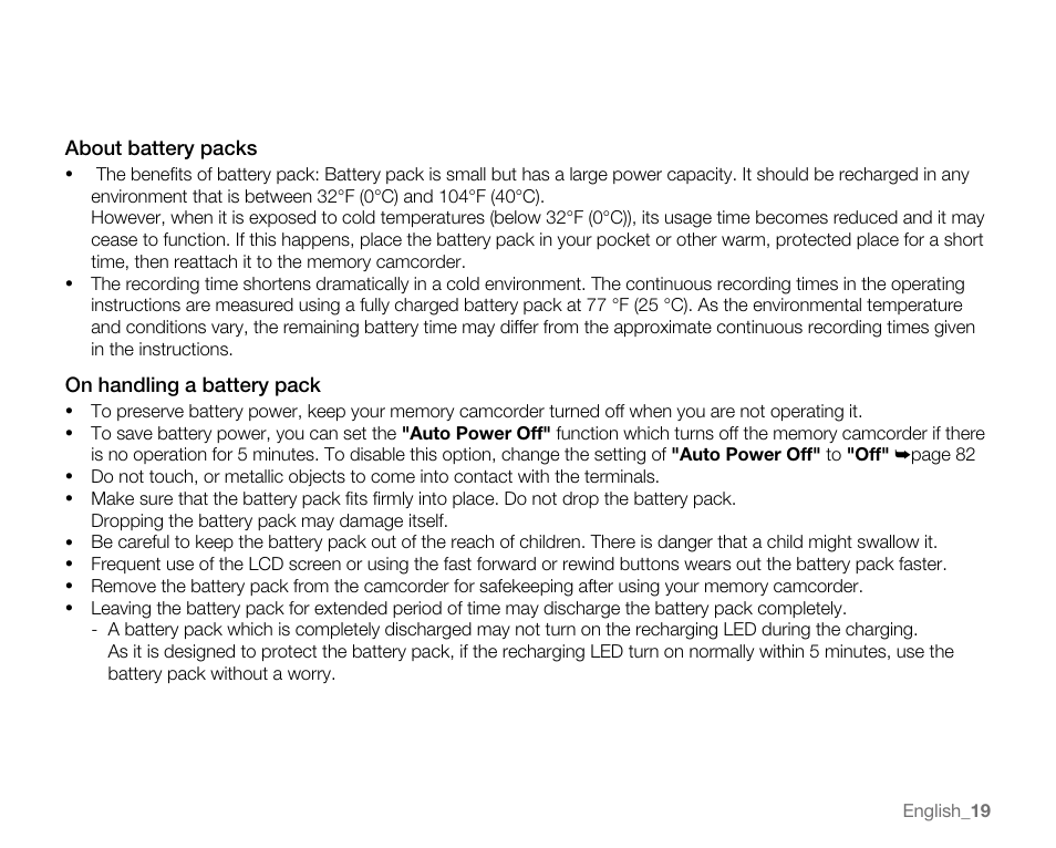 Samsung SC-MX20E-QVC User Manual | Page 29 / 125