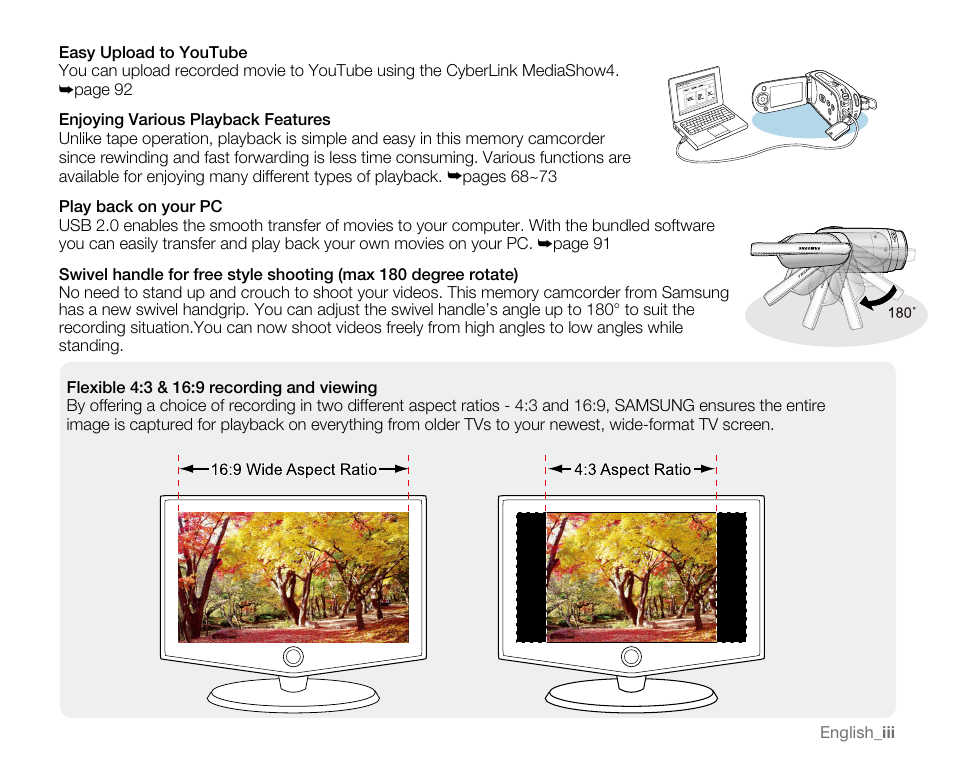 Samsung SC-MX20E-QVC User Manual | Page 3 / 125