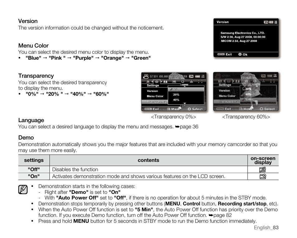 Samsung SC-MX20E-QVC User Manual | Page 93 / 125