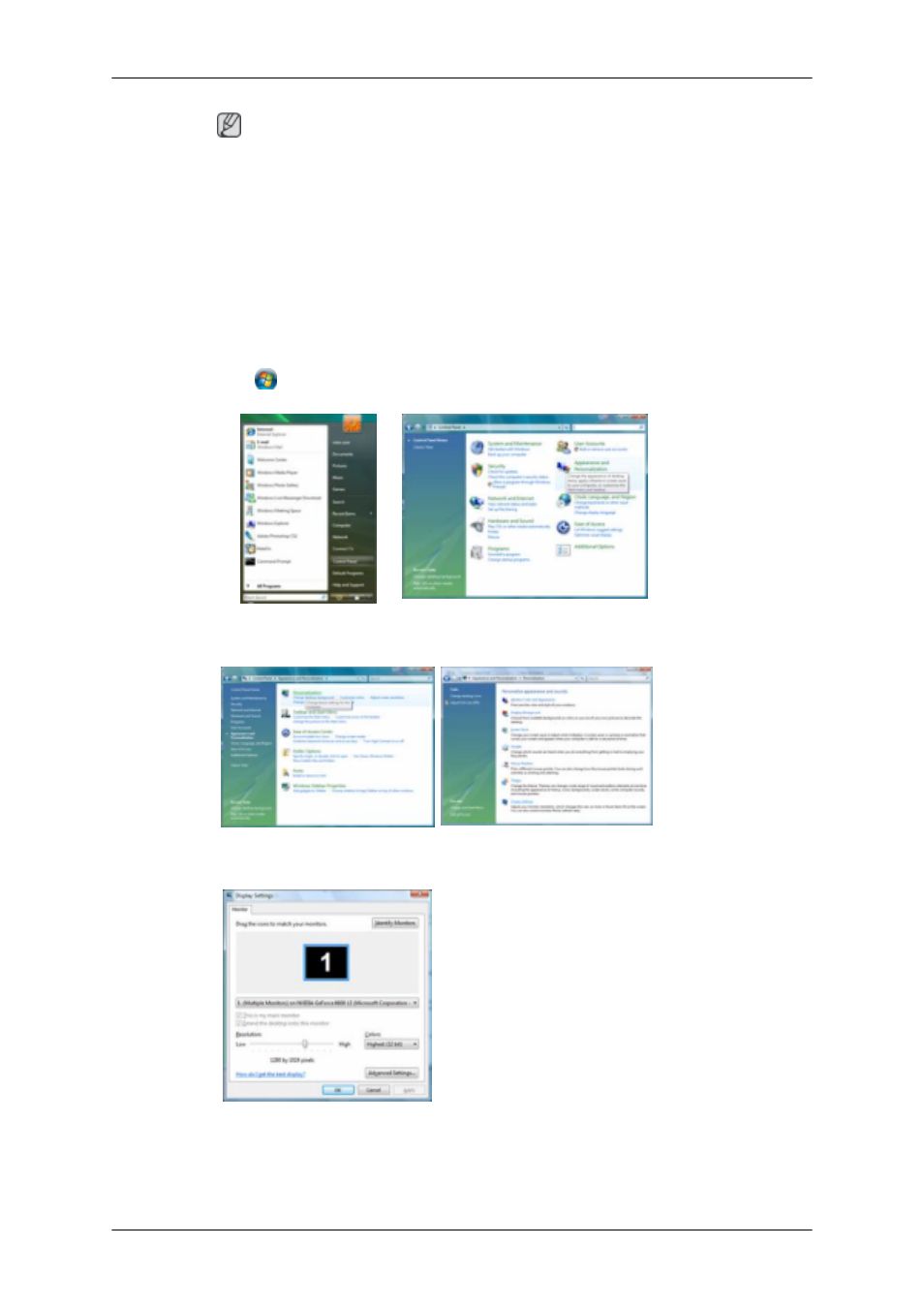 Installing the monitor driver (manual) | Samsung LS23CFUKFV-ZA User Manual | Page 27 / 86