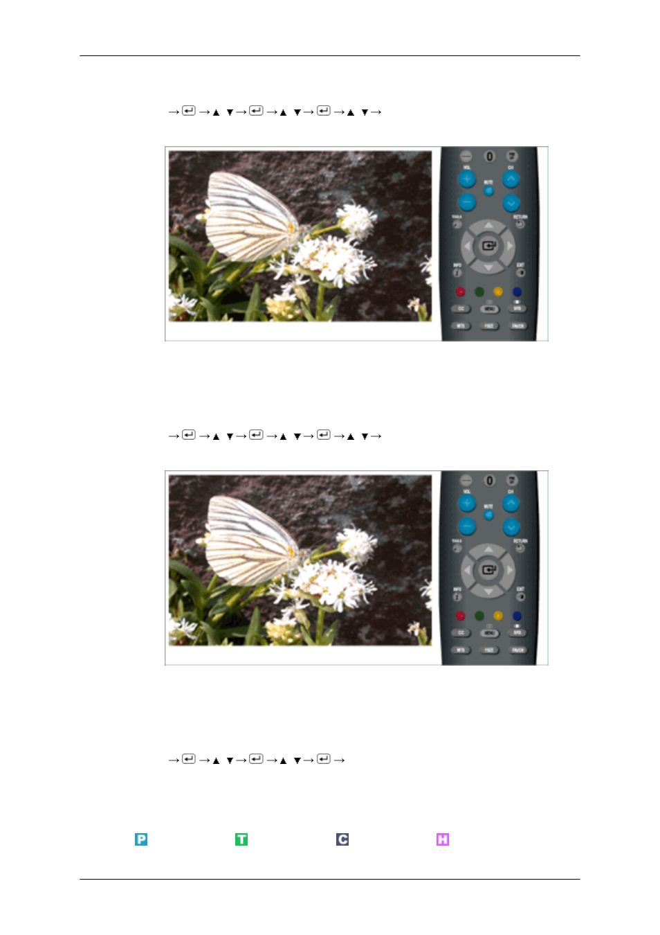 Film mode, Reset, Sound | Samsung LS23CFUKFV-ZA User Manual | Page 46 / 86