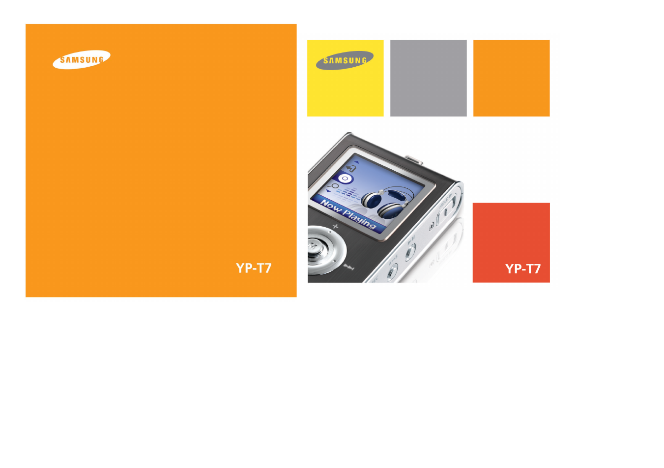 Samsung YP-T7X-XAA User Manual | 42 pages