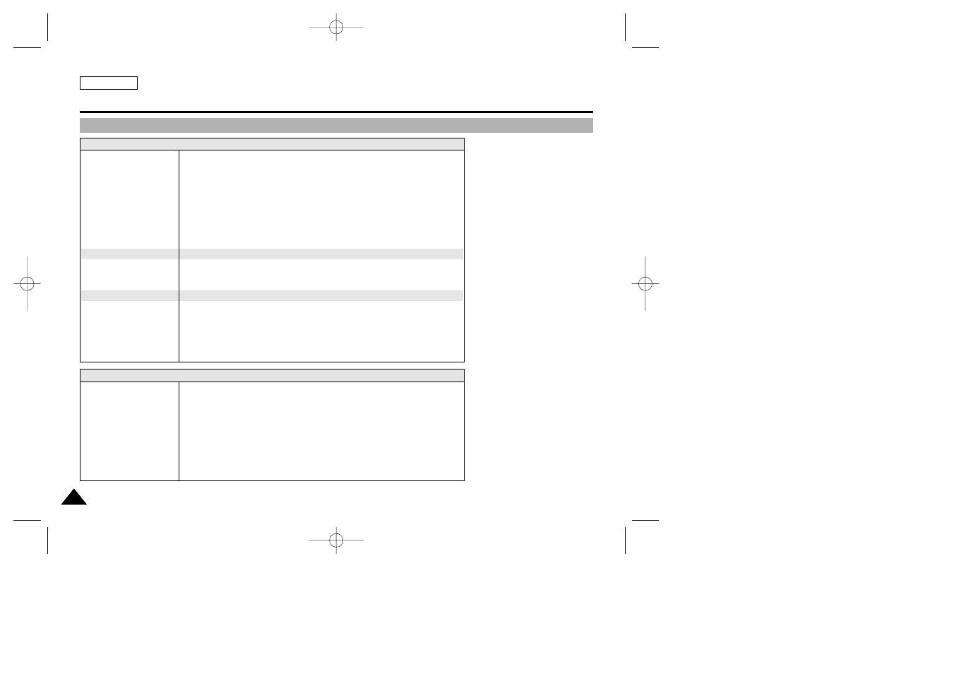 Specifications | Samsung SC-D27-XAA User Manual | Page 106 / 109