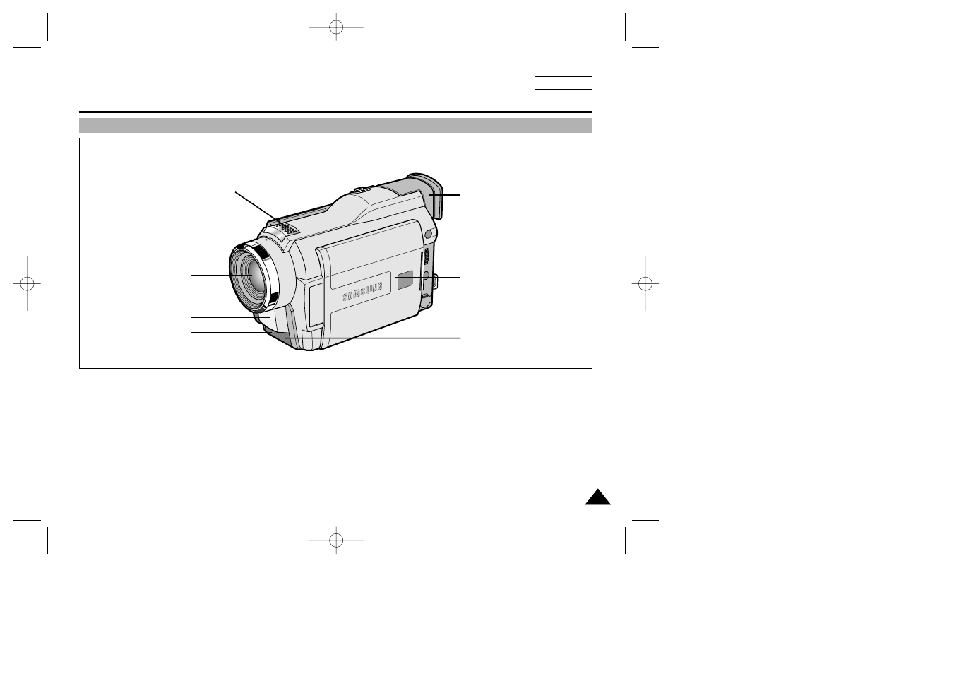 Getting to know your camcorder | Samsung SC-D27-XAA User Manual | Page 17 / 109