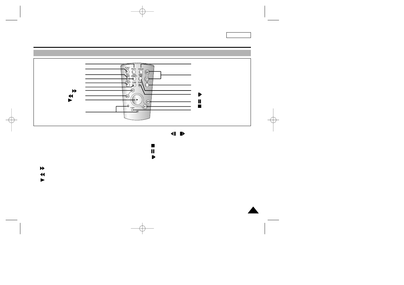 Getting to know your camcorder | Samsung SC-D27-XAA User Manual | Page 21 / 109