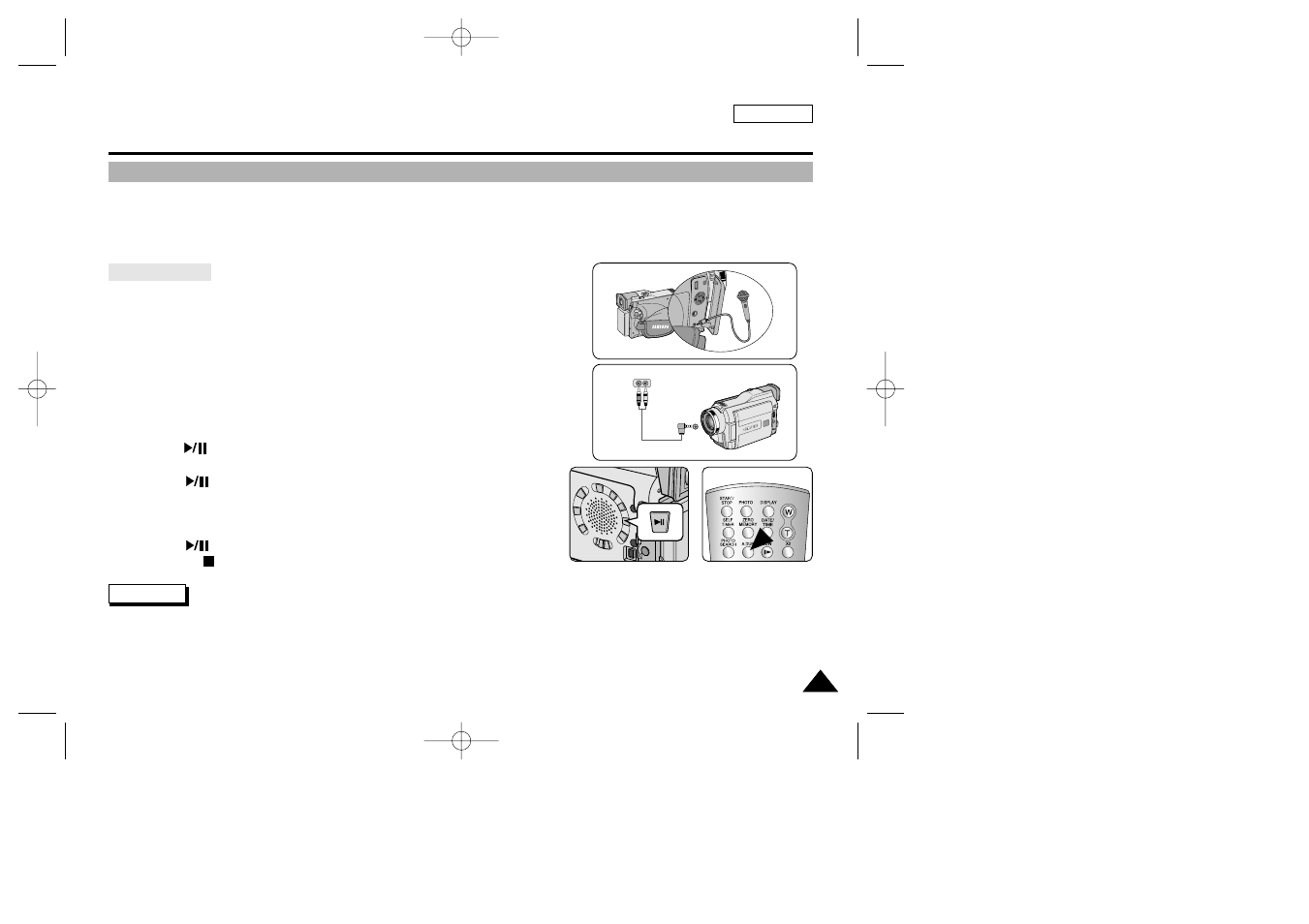 Advanced recording | Samsung SC-D27-XAA User Manual | Page 65 / 109
