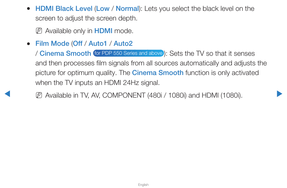 Samsung PN43D430A3DXZA User Manual | Page 38 / 212