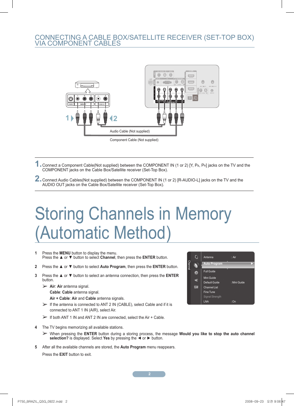 Samsung PL63A750T1FXZD User Manual | Page 3 / 5