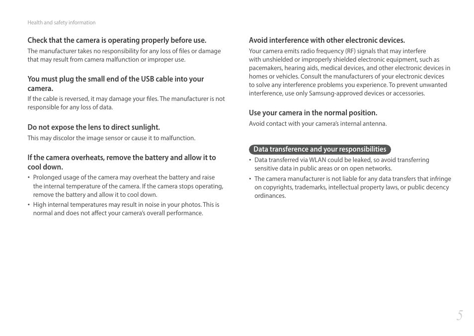 Samsung EV-NXF1ZZB1QUS User Manual | Page 6 / 199