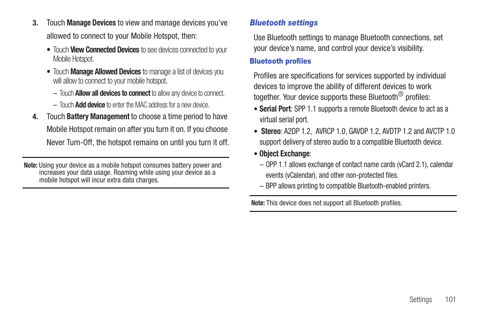 Samsung SCH-I800BKAVZW User Manual | Page 107 / 162