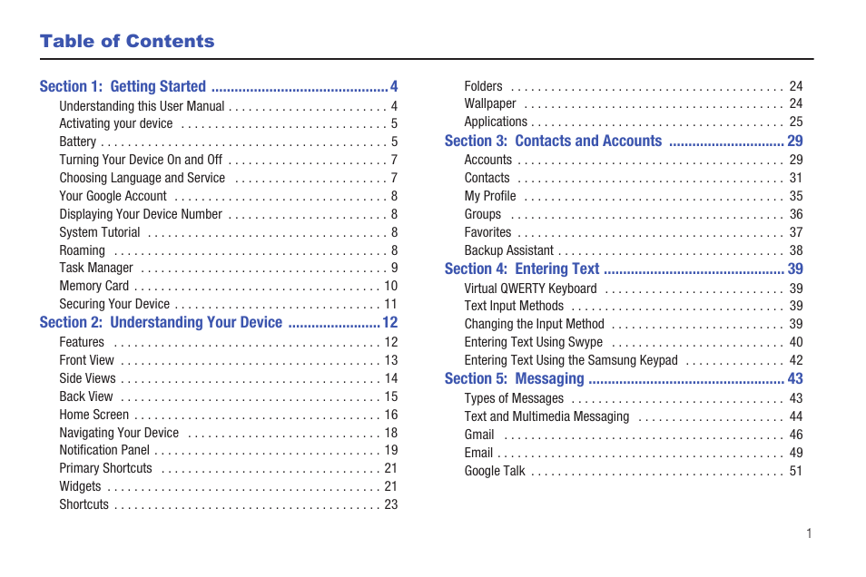 Samsung SCH-I800BKAVZW User Manual | Page 7 / 162