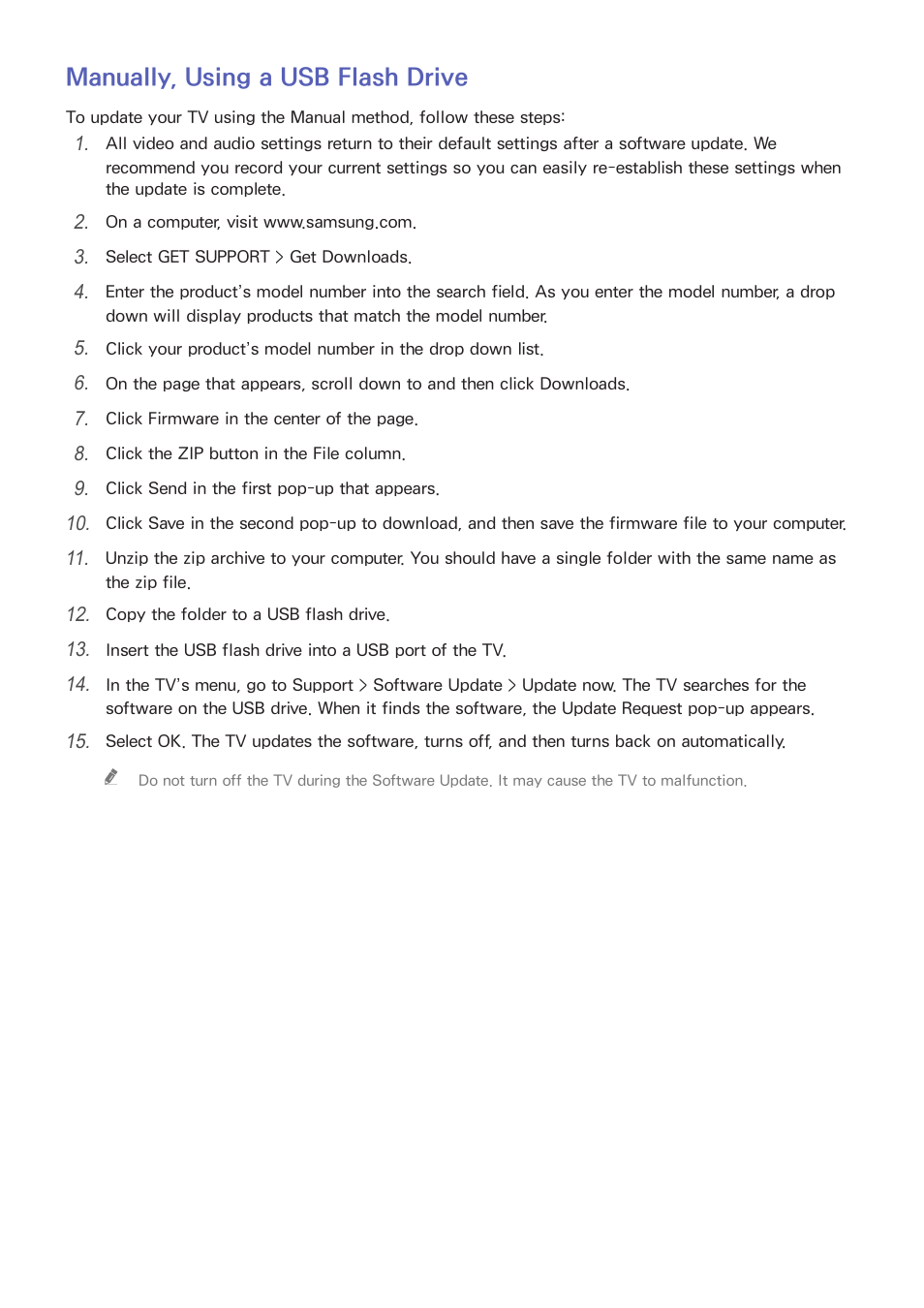 171 manually, using a usb flash drive, Manually, using a usb flash drive | Samsung UN32H5500AFXZA User Manual | Page 177 / 225